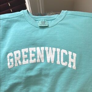 Comfort Colors Teal Sweatshirt